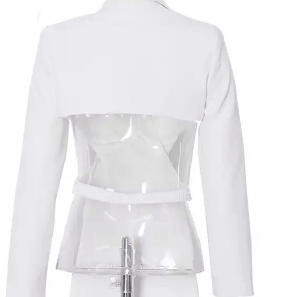 Backless double breasted blazer - Picture 4 of 4